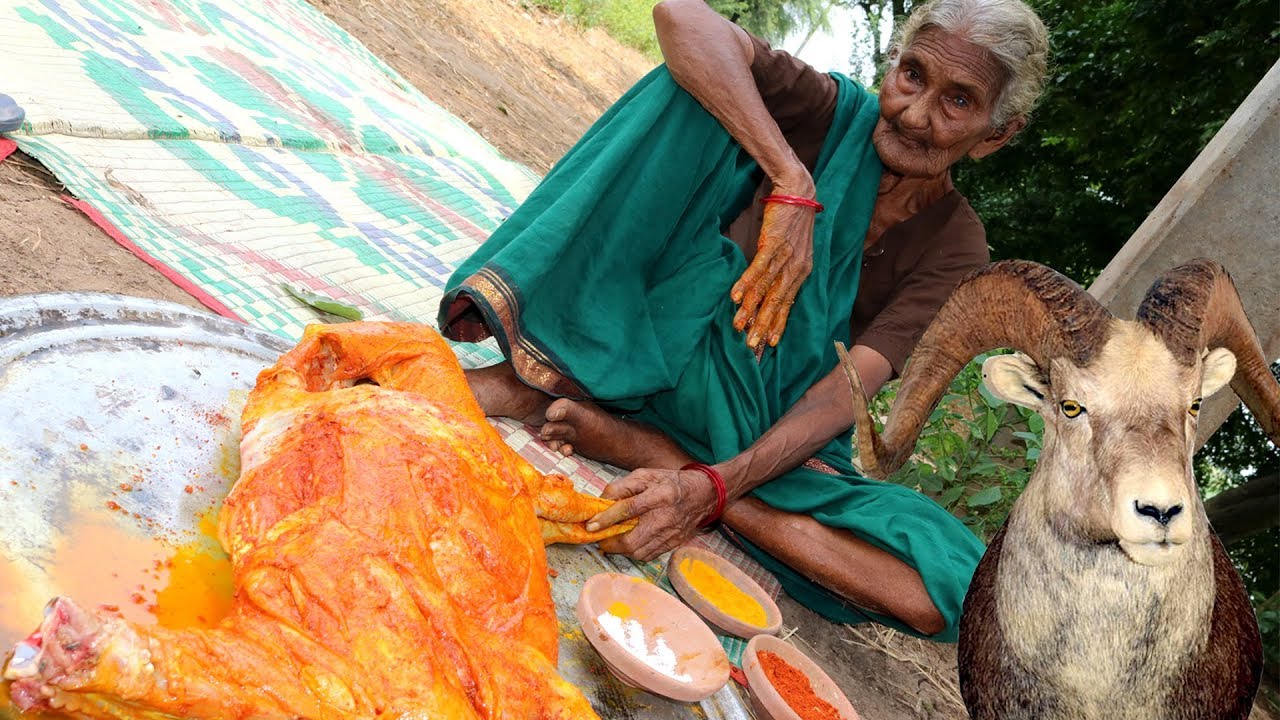 Whole Lamb Biryani Recipe FULL GOAT BIRYANI BY 106 MASTANAMMA Country