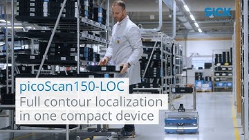 picoScan150-LOC: localizzazione completa dei confini in un unico dispositivo compatto e versatile