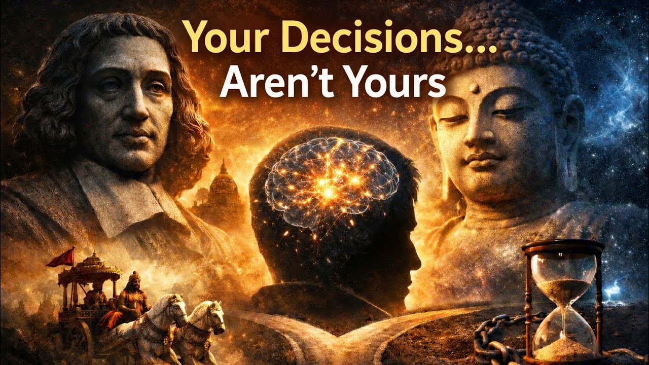 क्या तुम्हारे फैसले सच में तुम्हारे हैं? Free Will vs Determinism #FreeWill #Determinism #Philosophy