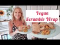 Vegan Scramble Wrap