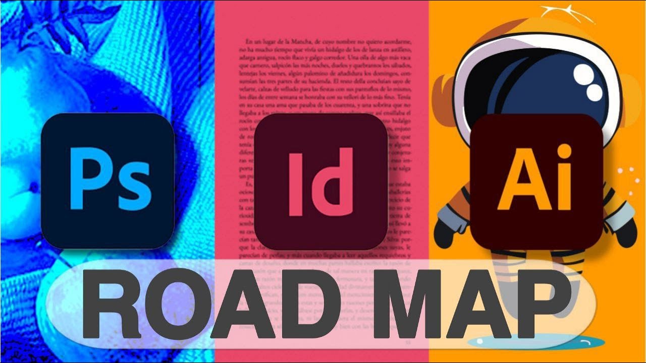 Roadmap Master Diseño Gráfico | Photoshop + Indesign + Illustrator ...