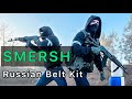 Sso smersh russian military belt kit
