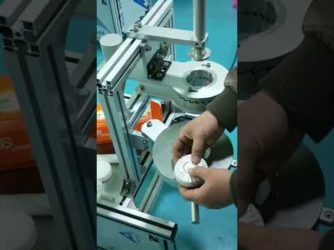 Round soap pleat wrapping machine