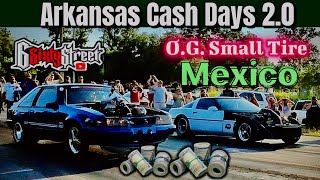 Cashdays 2.0 Coyote Foxbody VS Corvette Small Tire Close Race