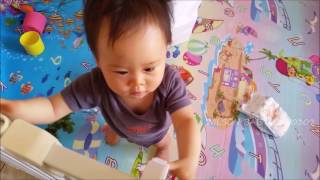 Breastfeeding Wilson Baby Late At Night Sitting On Bed Day54