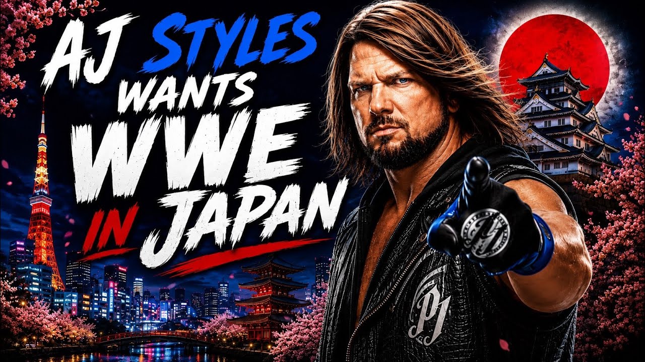 AJ Styles wants WWE to 'revive' Japanese wrestling | Cageside Seats