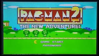 Pac-Man 2: The New Adventures Passwords(Cheat Codes) - Sega Genesis