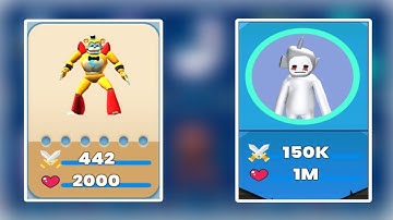 Merge monster rainbow friends + merge blue monster battle run - merge simulator game