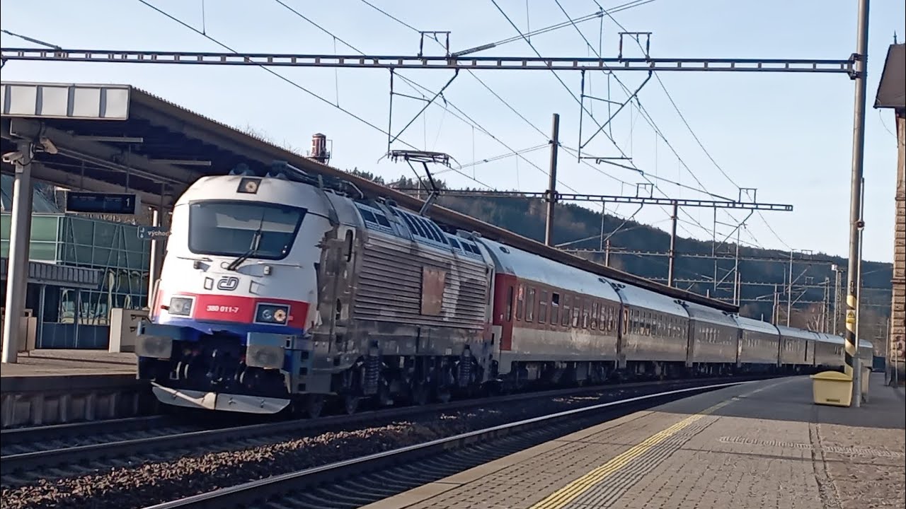Vlaky Ústí nad Orlicí 30.12.2023 (část 1.)