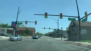Driving to Berkley, Michigan from Beverly Hills, Michigan. May 2022