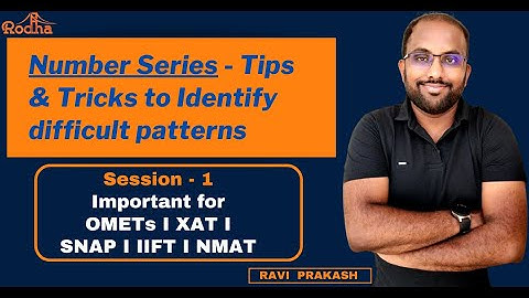 Number Series - 1 I Important for SNAP I XAT I CMAT I MHCET