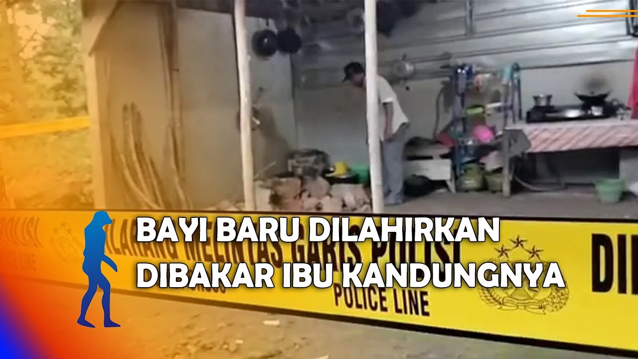 MADIUN - Bayi Baru Dilahirkan Dibakar Ibu Kandungnya
