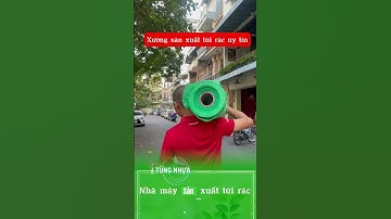 Xưởng sản xuất túi rác rút quai từ nhựa tái sinh bảo vệ môi trường #phunghuutung #nhuatungly #rac