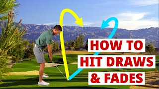 How to Draw and Fade the Golf Ball | the Ball Flights Laws You NEED to Know