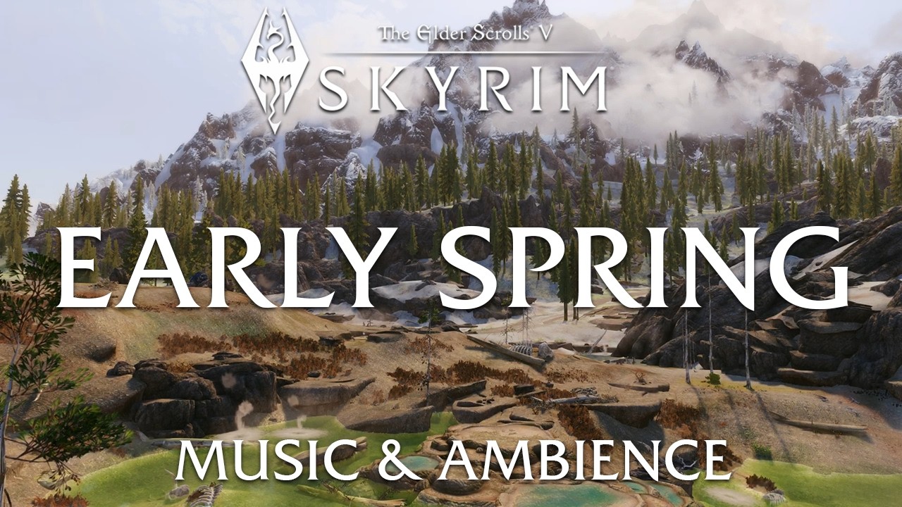 Early Spring | Skyrim Immersive Music & Ambience