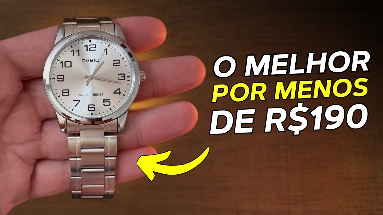 O Relógio Bom, Bonito e Barato da Casio: MTP-V001 (Review Completo)
