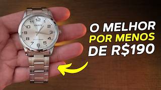 O Relógio Bom, Bonito E Barato Da Casio Mtp-V001 Review Completo