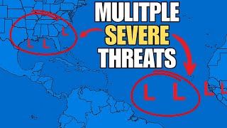 FLORIDA & SOUTHEAST AT RISK – Severe Storms,  NEW Tropical Threat & Extreme Heat!