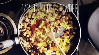 Black Bean & Corn Quesadilla
