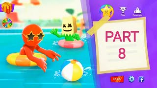 PETUALANGAN | PERTANDINGAN | PONG | RAS | MAGNET | ROCKFALL | PAINTBALL | STICKMAN PARTY | PART 8 screenshot 5