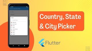 Flutter - Country State City Picker | csc_picker package review screenshot 4
