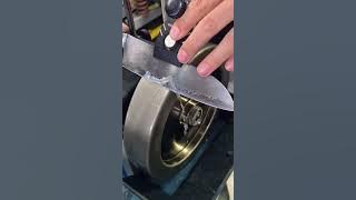 Mesin asah pisau jadi tajam bet 😱😎🤣 #reels #mesin #fyp