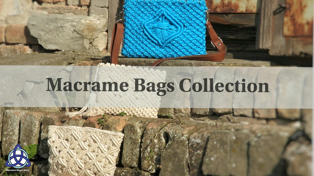 Macrame Bags Bolsa de Macrame Collection by Macrame Magic Knots