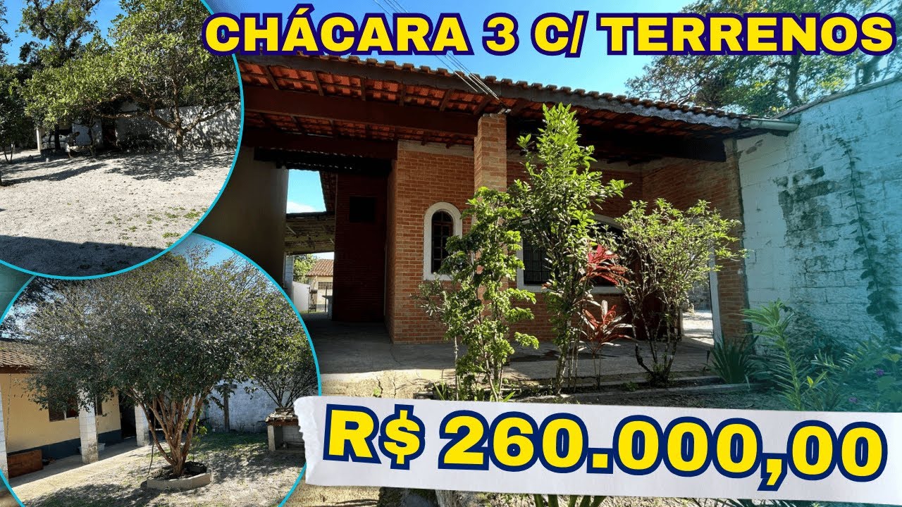 CHÁCARA R$240 MIL na CIDADE de ITANHAÉM!