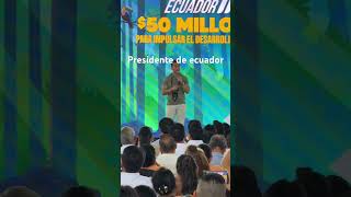 #music #president #ecuador #danielnoboa #life