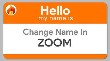 How to Change Names in a ZOOM Meeting