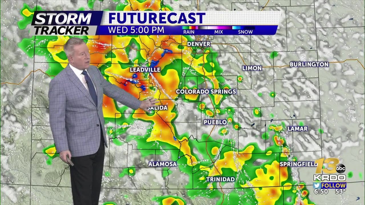 Daily shower and thunderstorm chances continue - YouTube