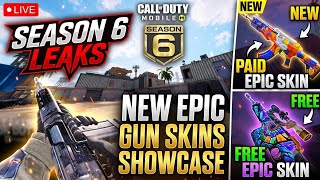 Don't Miss These! CoD Mobile Season 6 Free &amp; Paid Epic Skins Showcase 😱