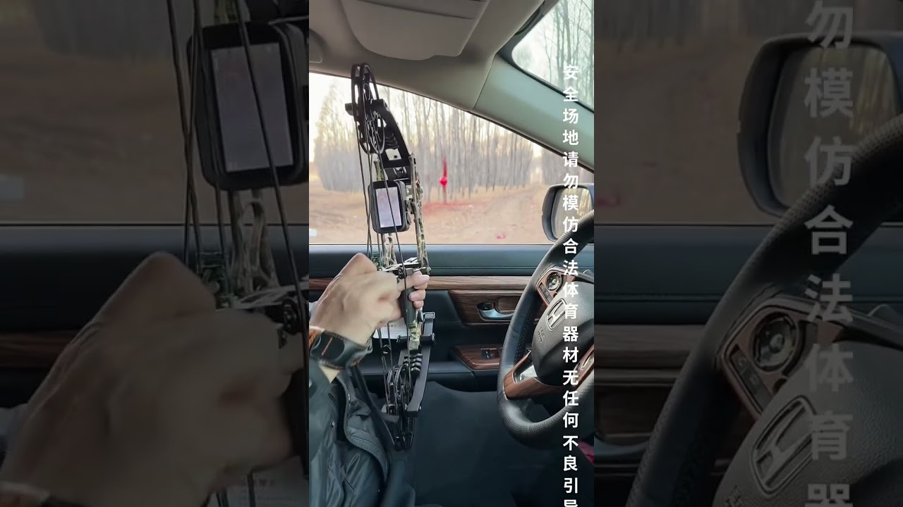 Hunting in the car🎯 