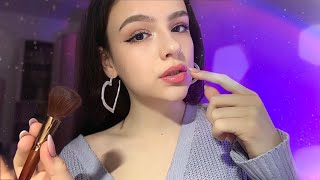 ASMR RICH CLASSMATE WILL DO YOU A MAKEUP 🤪💅🏻