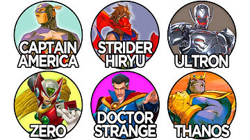 Every Single MARVEL VS CAPCOM 2 Character Explained