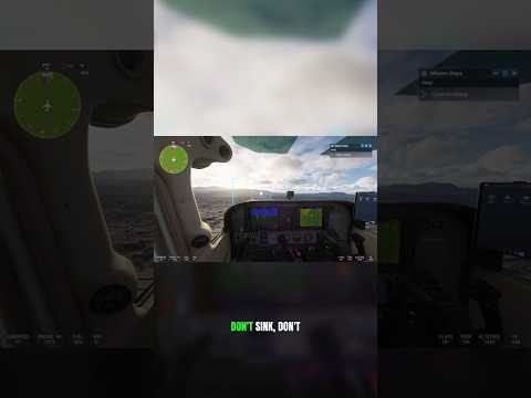 DON'T SINK! GPWS Screams at Me 3 Times ✈️