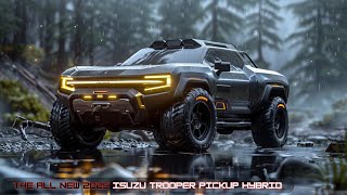 Tamamen Yeni 2025 Isuzu Traocer Pickup Hybrid Güç Ve Verimlilik Karışımı