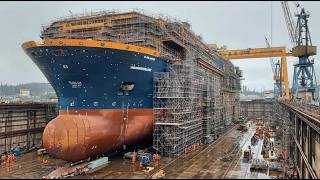 Ship Built Like LEGO Blocks—For Real. Modern Shipbuilding, Reefer Ships & Global Logistics