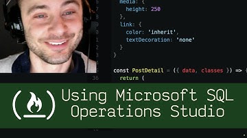 Accessing a DB with Microsoft SQL Operations Studio (P5D8) - Live Coding with Jesse