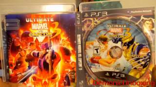 Ultimate Marvel vs Capcom 3 Unboxing