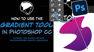 How to use the Gradient tool in Photoshop CC 2026: Photoshop tutorial for beginners & intermediate