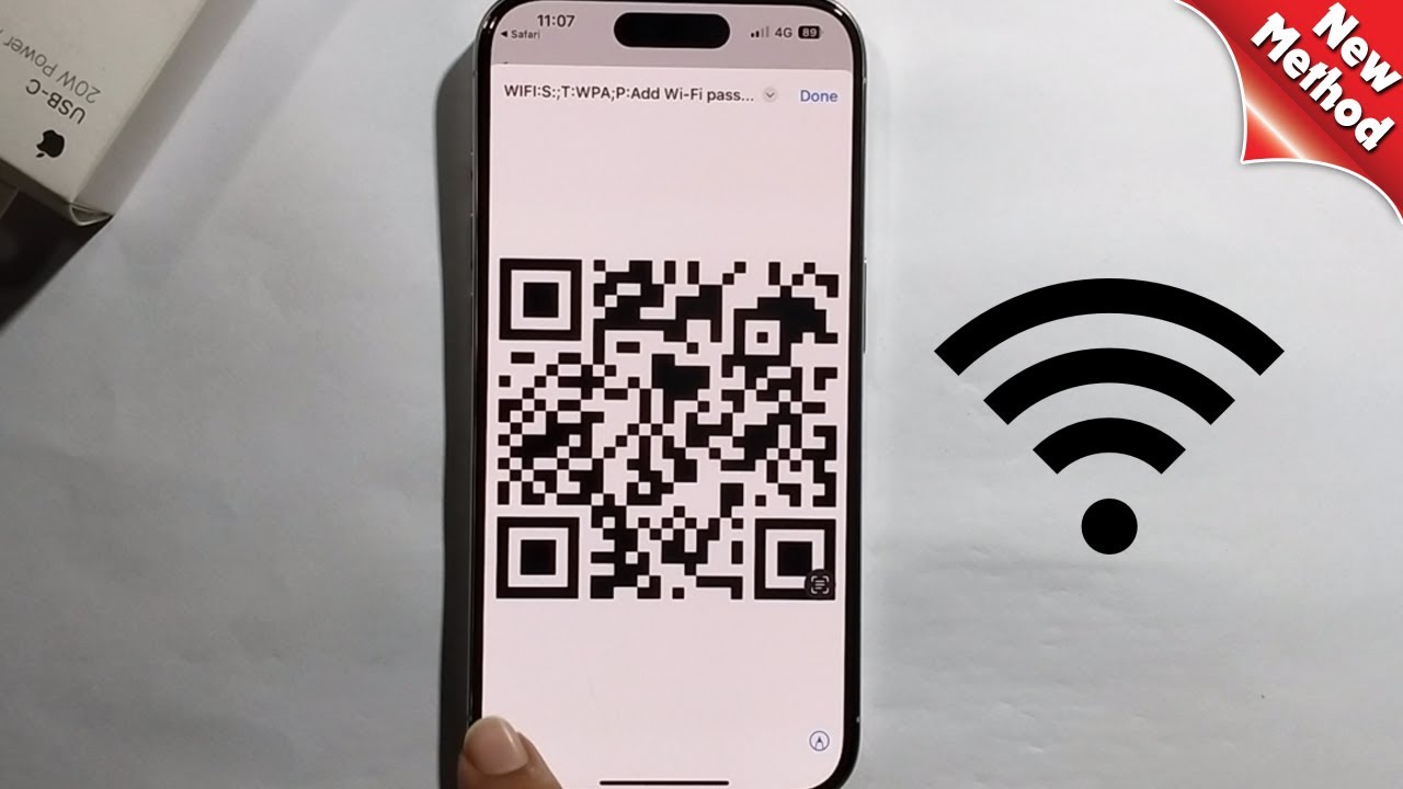 How To Create QR Code Of Wi Fi Password On iPhone 2026 [ANY iPhone]