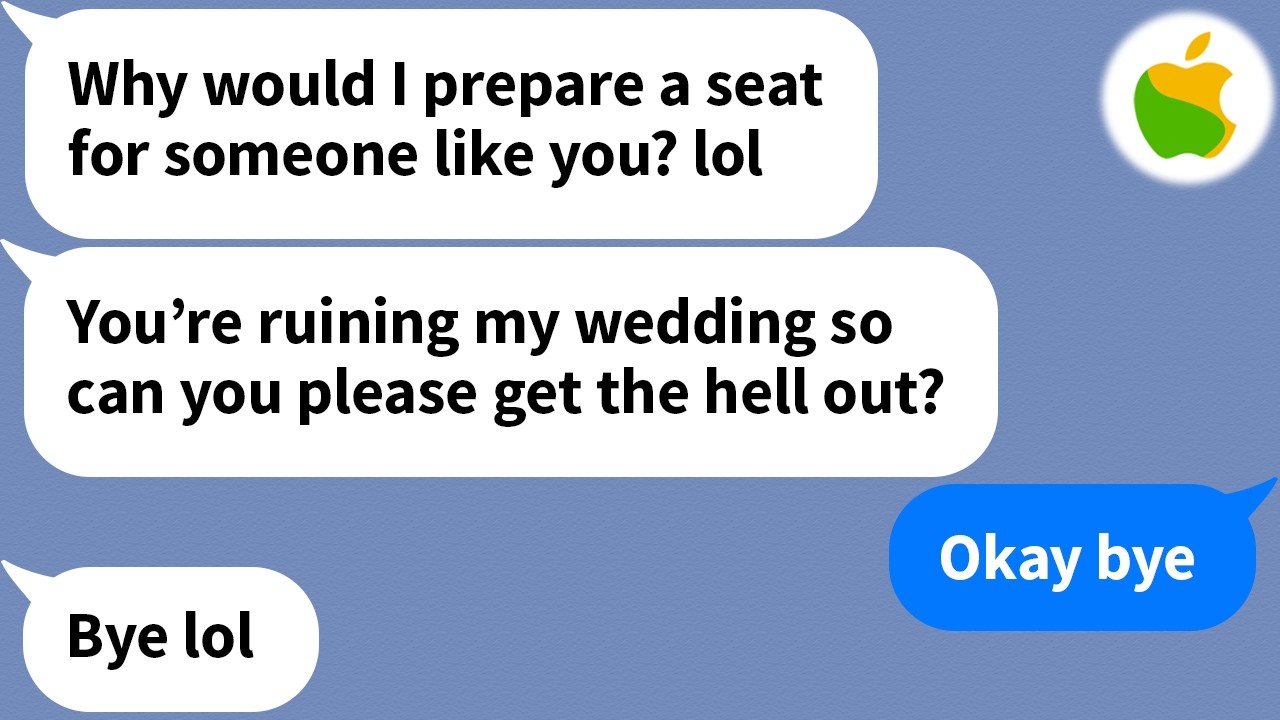 【Apple】 I attended the wedding but my seat was nowhere to be found...