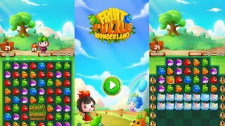 fruit puzzle wonderland level 1-10 | game santai screenshot 2