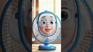Cinematic Talking Fan Animation | Hindi Voiceover | Cool Air Story 😄 | Animated Fan Character Video