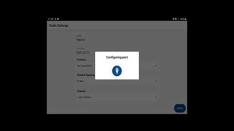 FieldGenius for Android - Rover - Configure Communication RTK