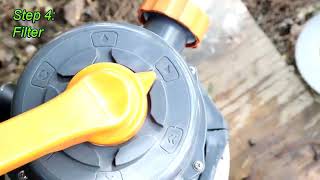 Bestway Pool FILTER Settings  Pool pump Settings