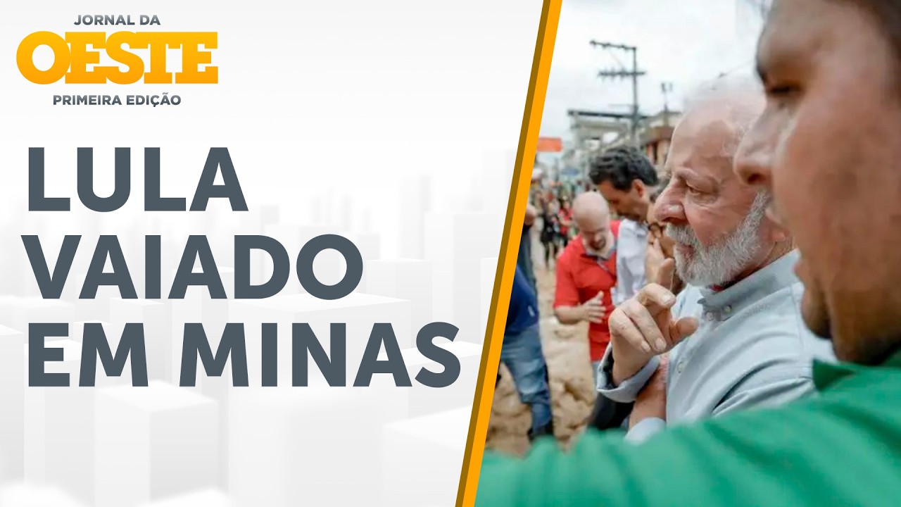 REVOLTA EM MINAS: Lula abandona vítimas e é vaiado após chuvas