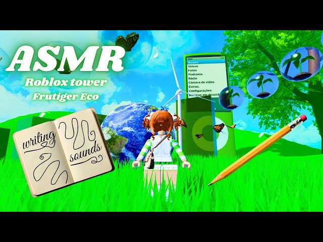 ASMR 🌱 WRITING SOUNDS *frutiger eco inspired* 