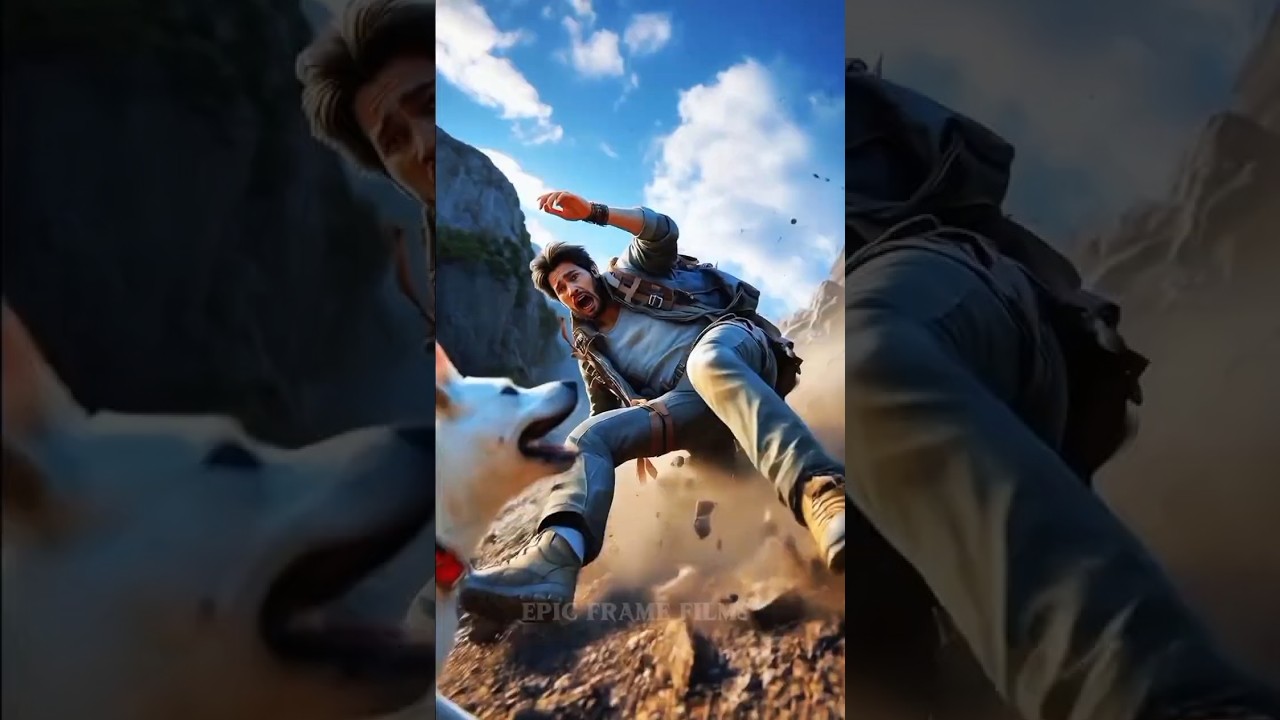 Hero Dog🐕 Saves Owner From Falling Off a Mountain | True Courage Story 